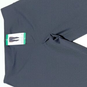 MATTY M Women's  High-Waisted Dark Charcoal  Leggings Size XL